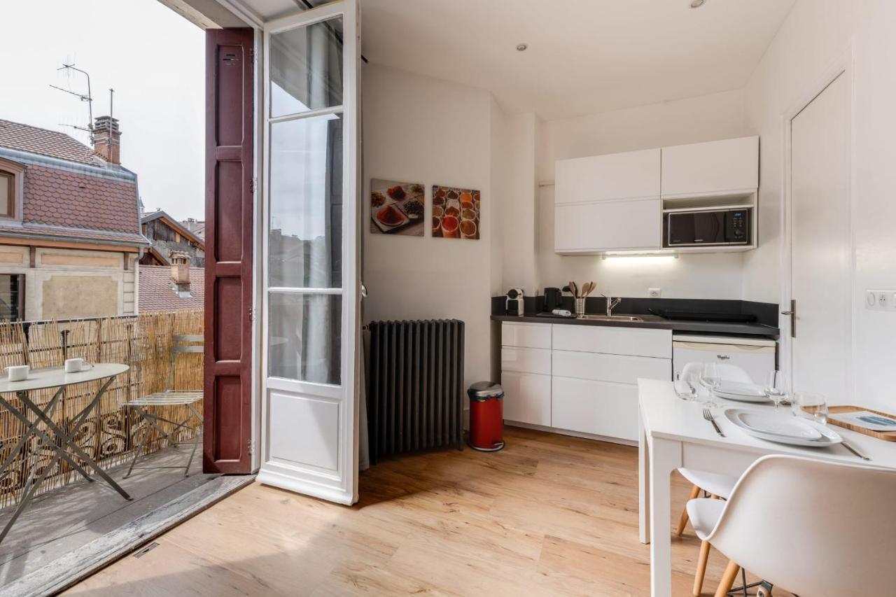 Le Mont Blanc - Charming T1 Ideal For 2 People With Balcony Annecy Exteriér fotografie